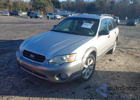 2007 Subaru Outback 2.5I/2.5I Basic/2.5I L.l. Bean Edition из США, поврежденный, VIN 4S4BP61C777342719